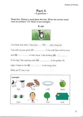 Starters 2 test 3 | PDF