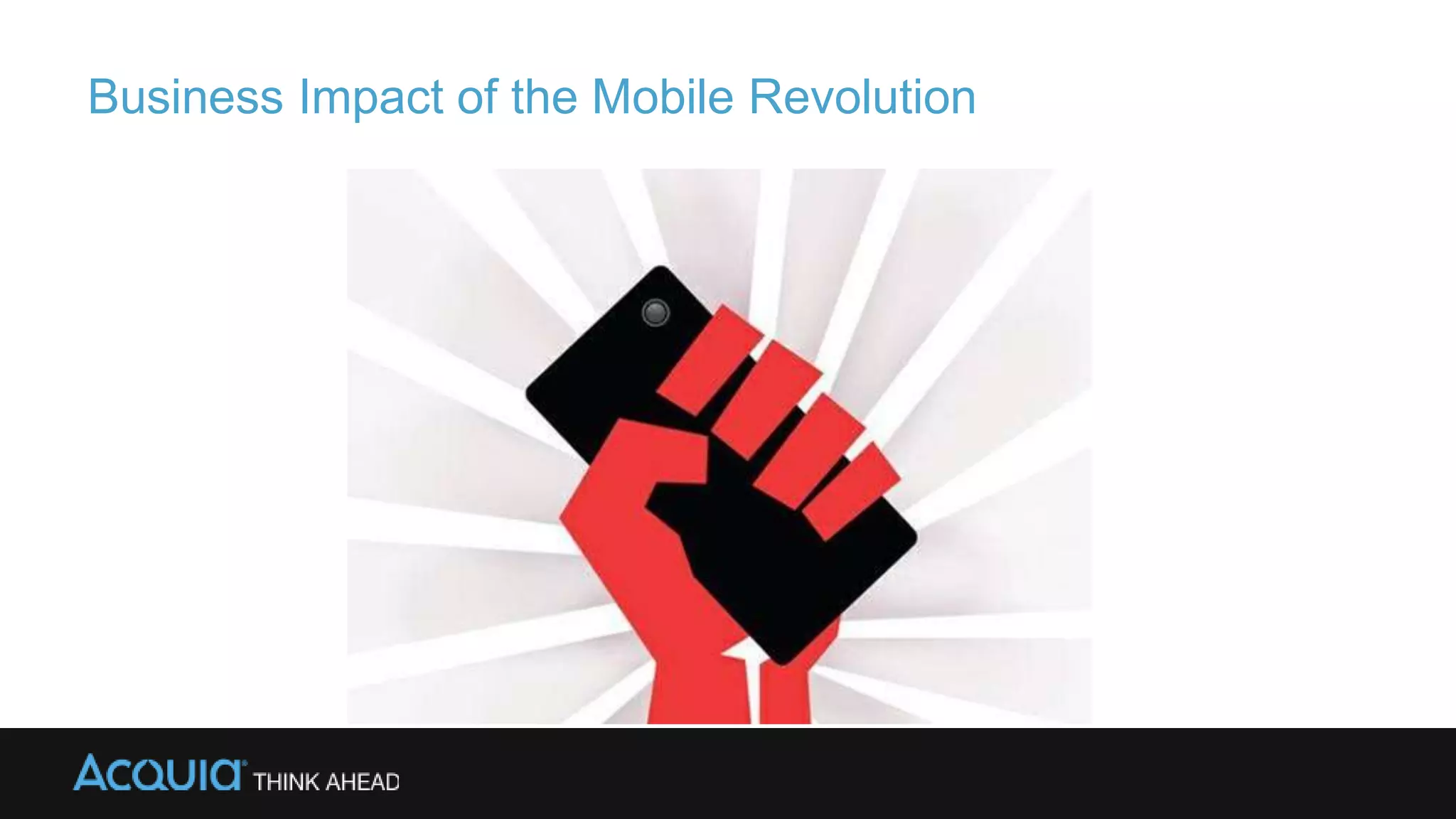 Business Impact of the Mobile Revolution
 