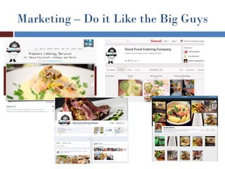 Marketing – Do it Like the Big Guys
 