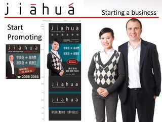 Starting a business

Start
Promoting
 