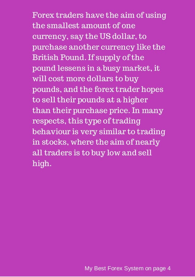 Forex home business
