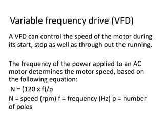 Starting and cooling methodes of motor | PPT
