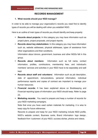 Ngo Notes.pdf Starting and managing ngo ebook | PDF