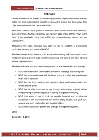 Ngo Introduction.pdf Starting and managing ngo ebook | PDF