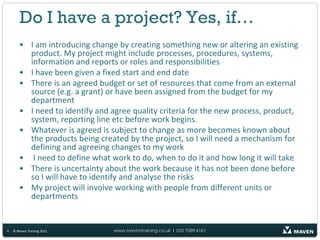 Starting a project | PDF