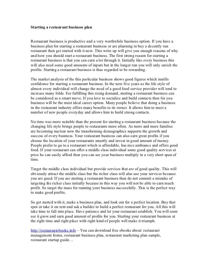 starting-a-restaurant-business-plan