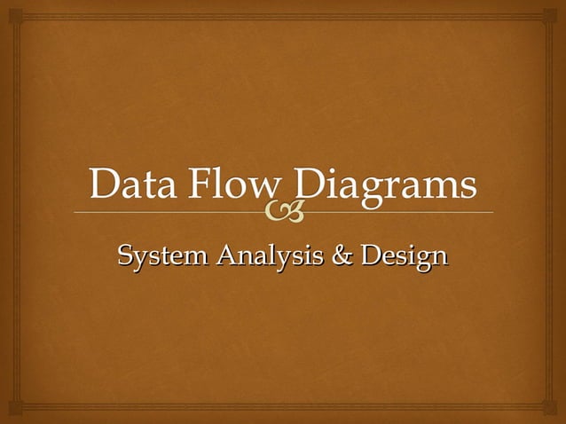 Data Flow Diagram | PPT