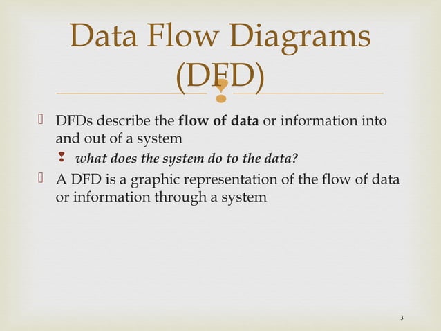 Data Flow Diagram | PPT