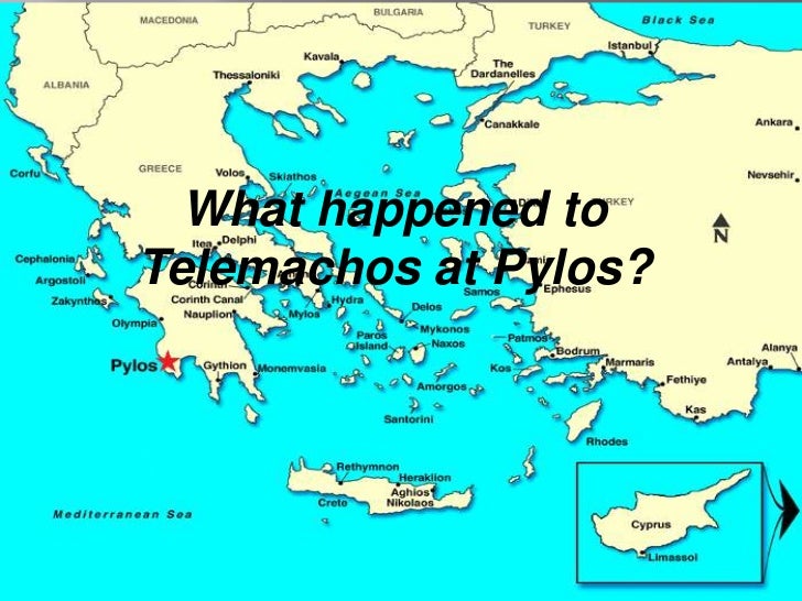 map of the odyssey