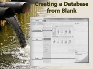 Starting ms access 2010