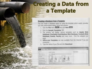 Starting ms access 2010