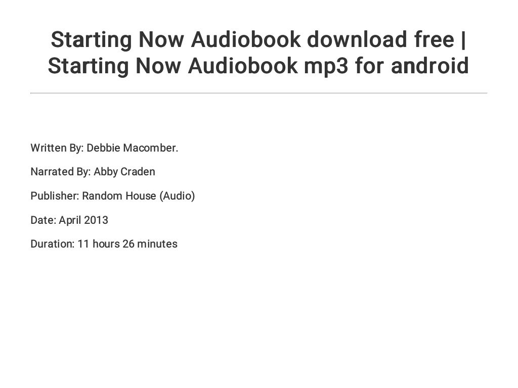 starting an audio book club starting an audio book club