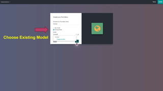 Choose Existing Model
 