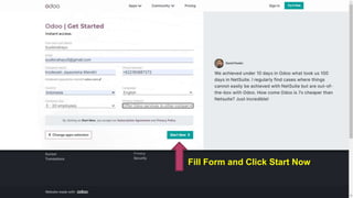 Fill Form and Click Start Now
 