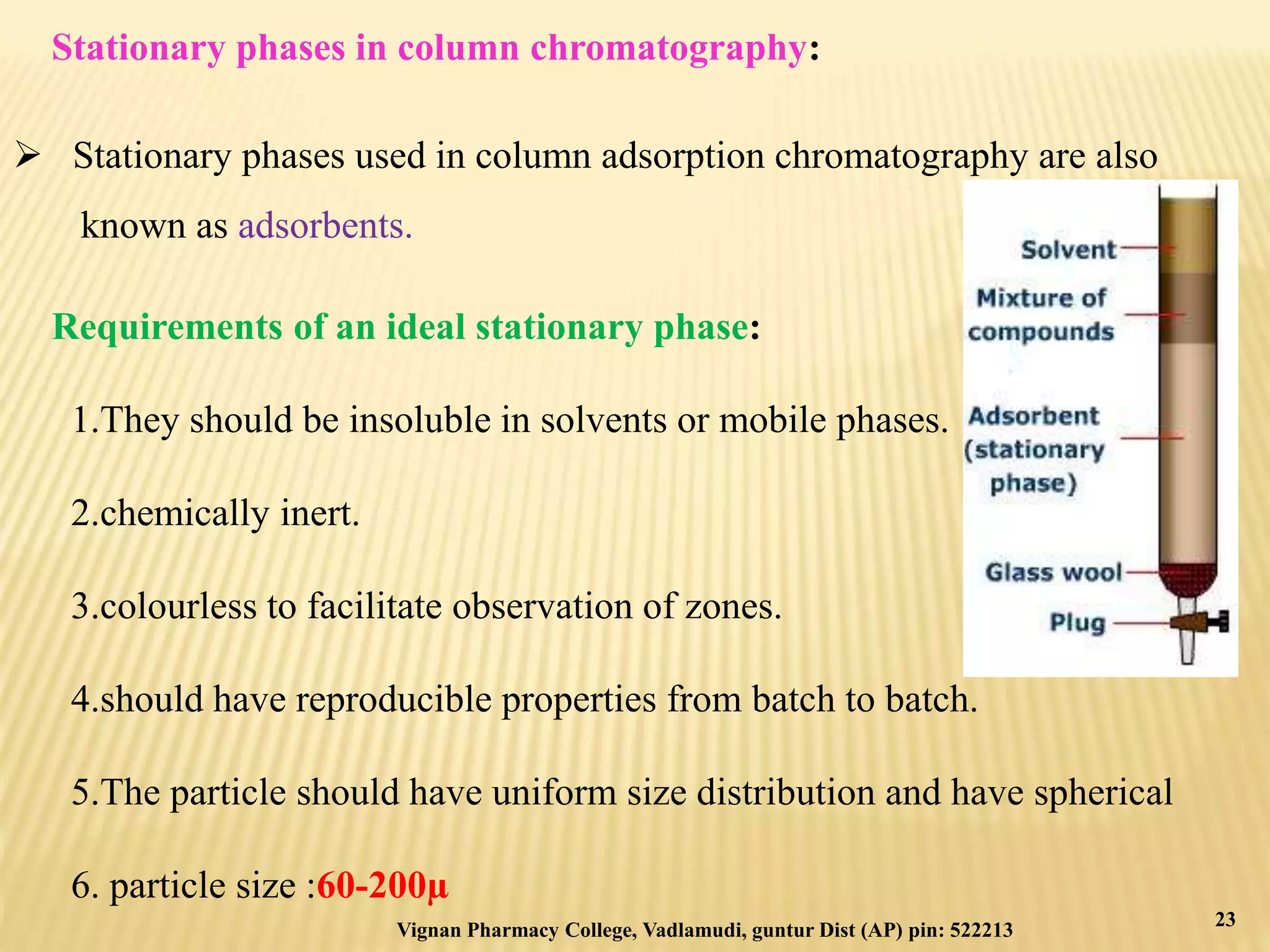 column chromatography | PPTX