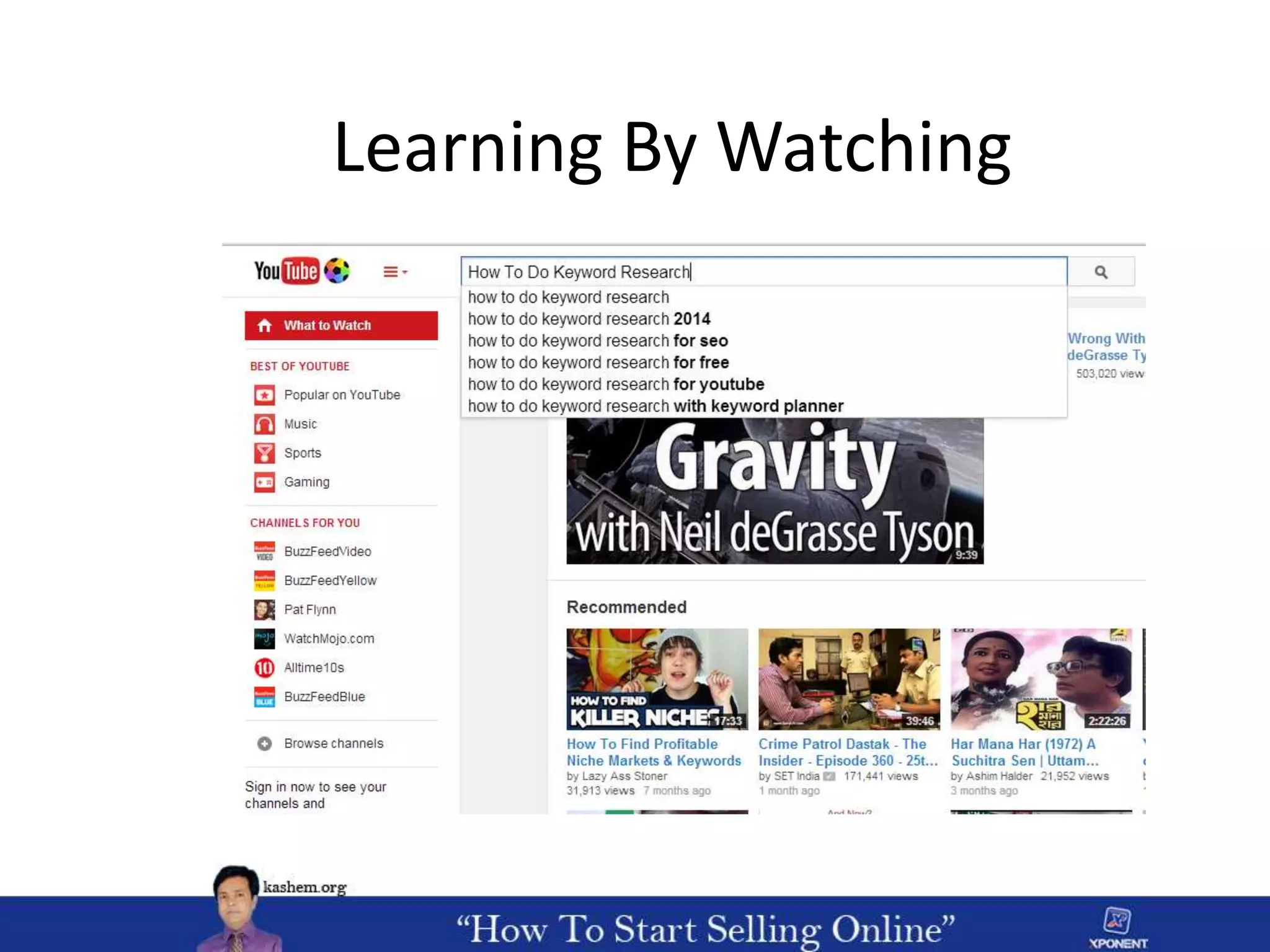 Learning By Watching
 
