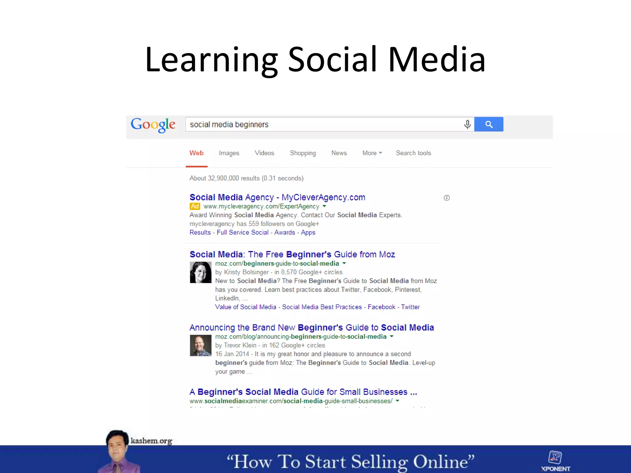Learning Social Media
 
