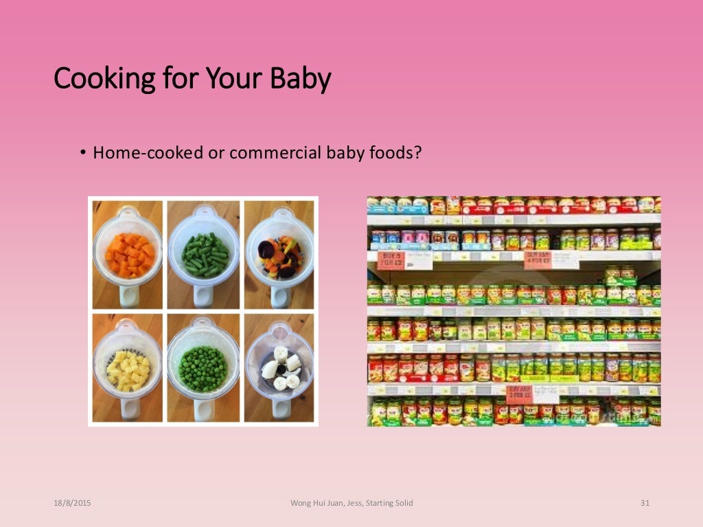 Exploring food for babies beyond 6 months old