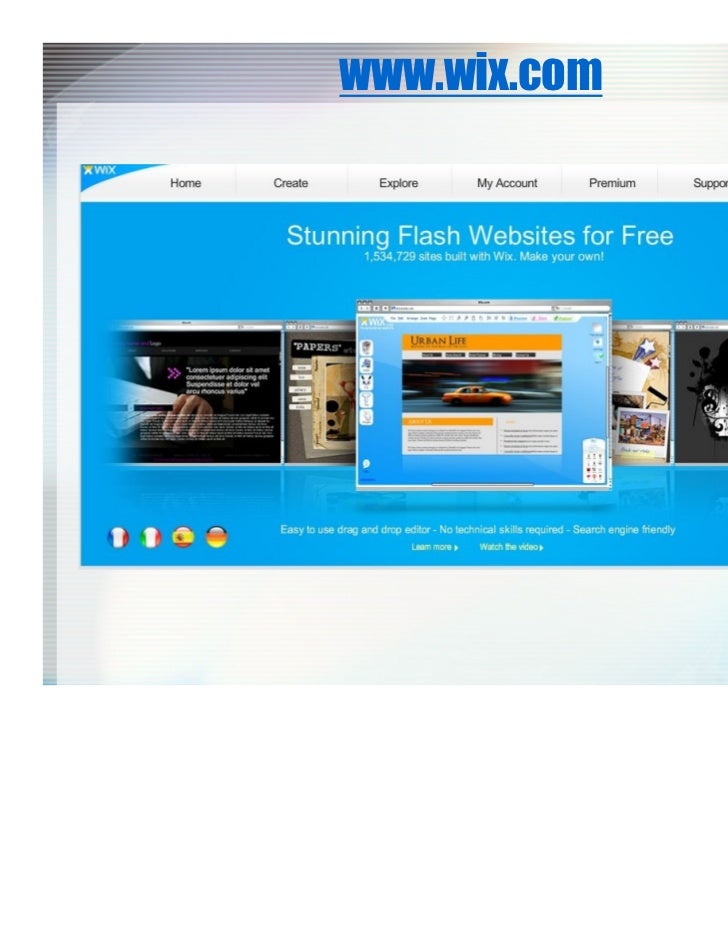 create my own website free of cost