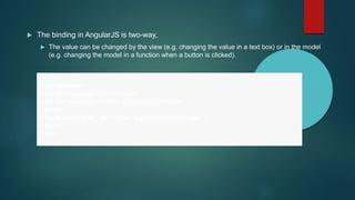 Starting with angular js 