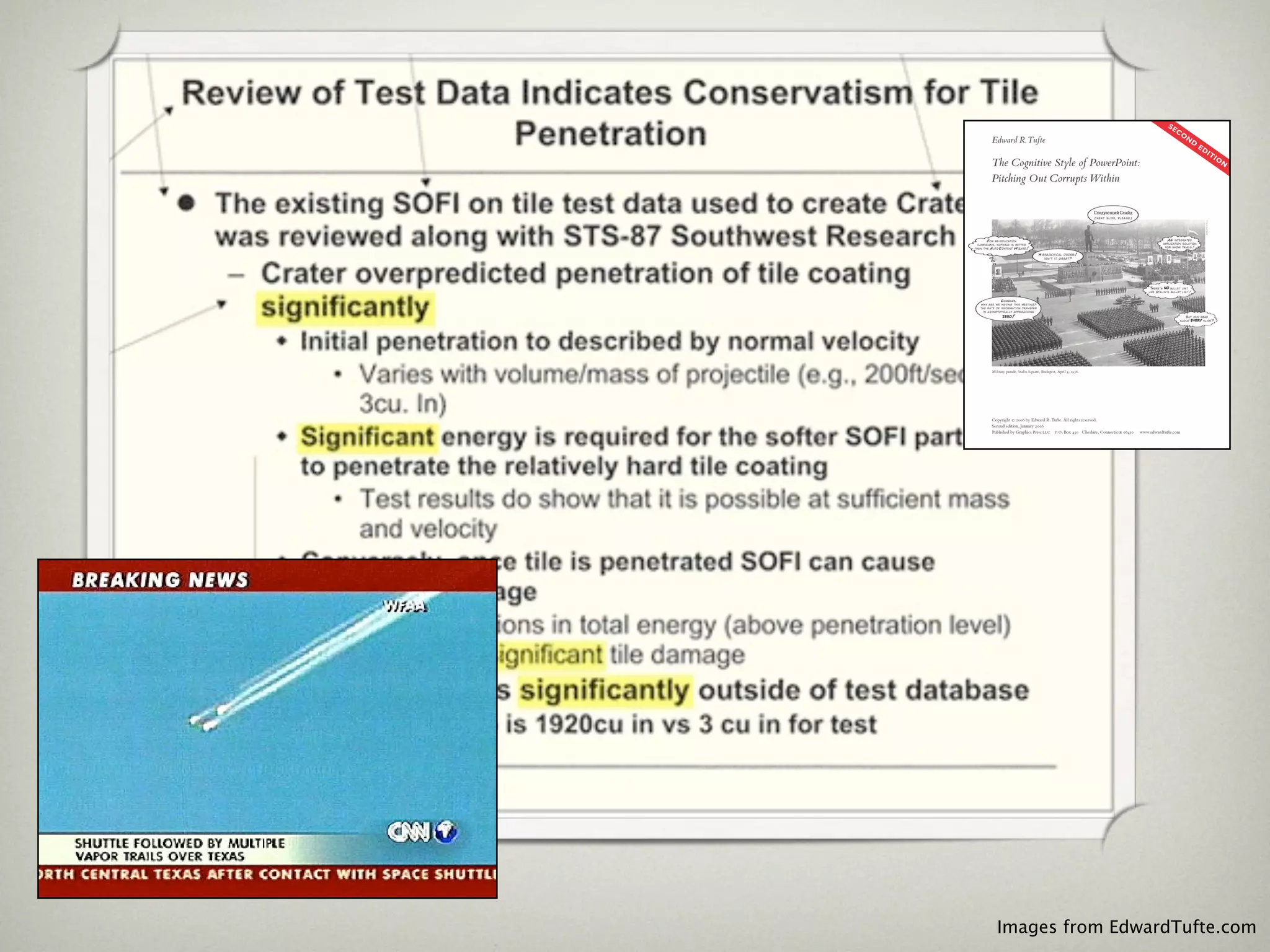 Images from EdwardTufte.com
 