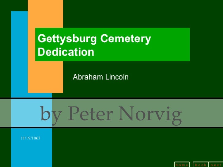 “Four score and seven years