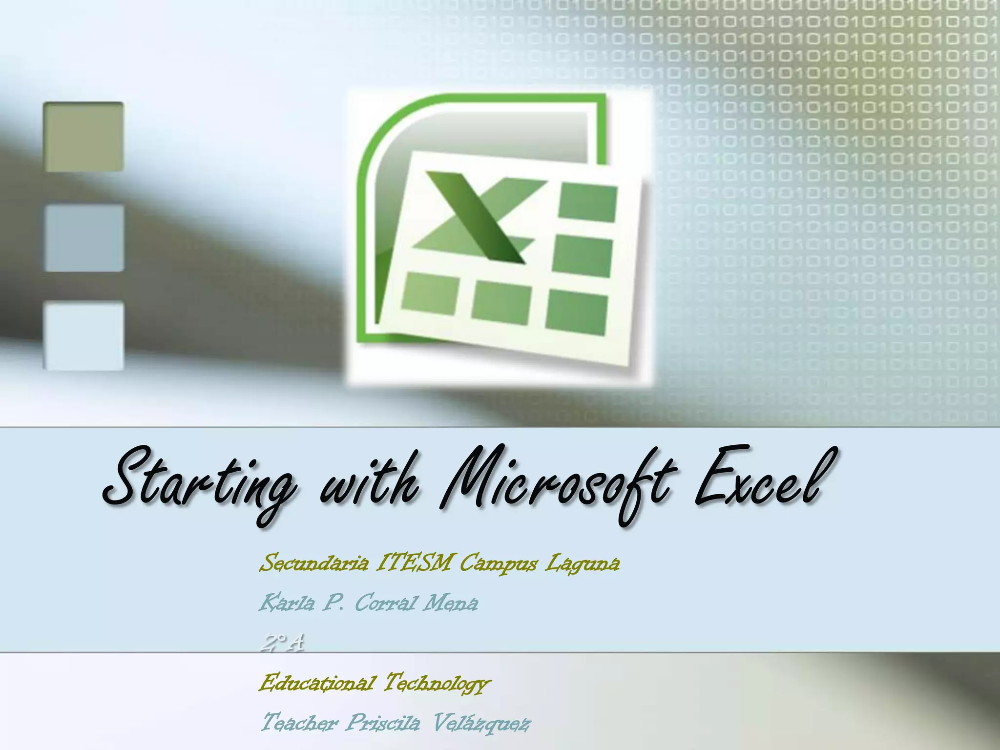 starting-with-microsoft-excel-ppt