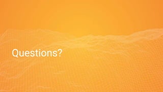 Questions?
 