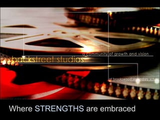 Where STRENGTHS are embraced 
 