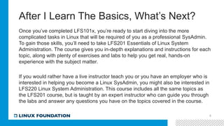 Starting You IT Career with Linux | PPTX