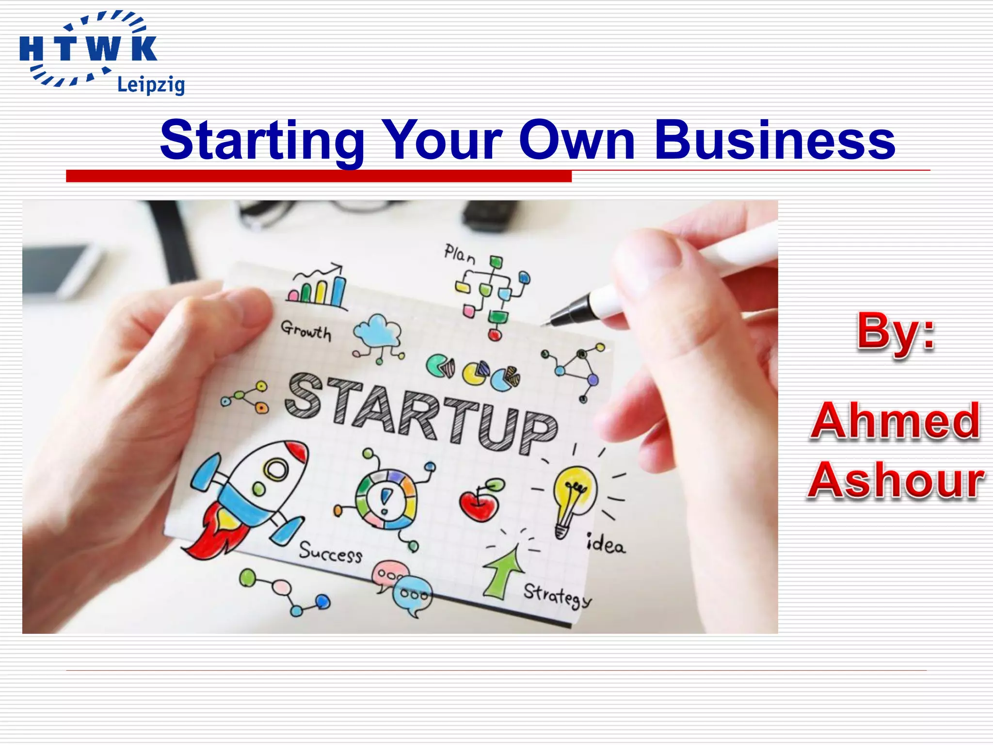 One Cost Of Starting Your Own Business Is Starting your own business | PPT