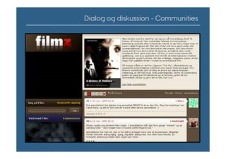 Dialog og diskussion - Communities
 
