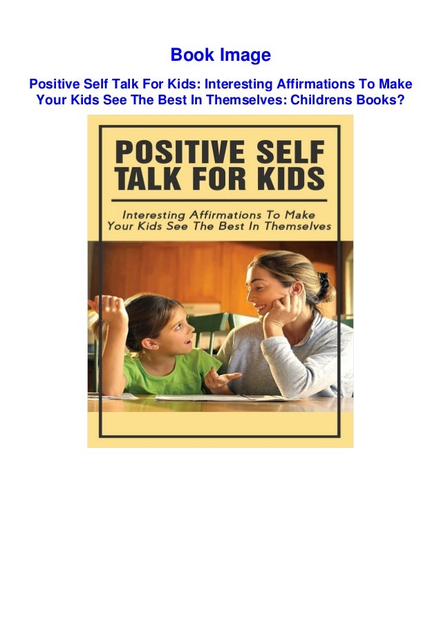 Kids self talk for Self