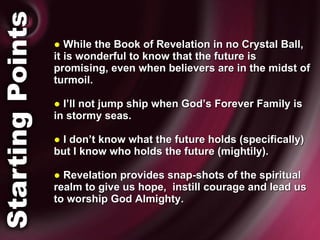 Startling revelation-group | PPT