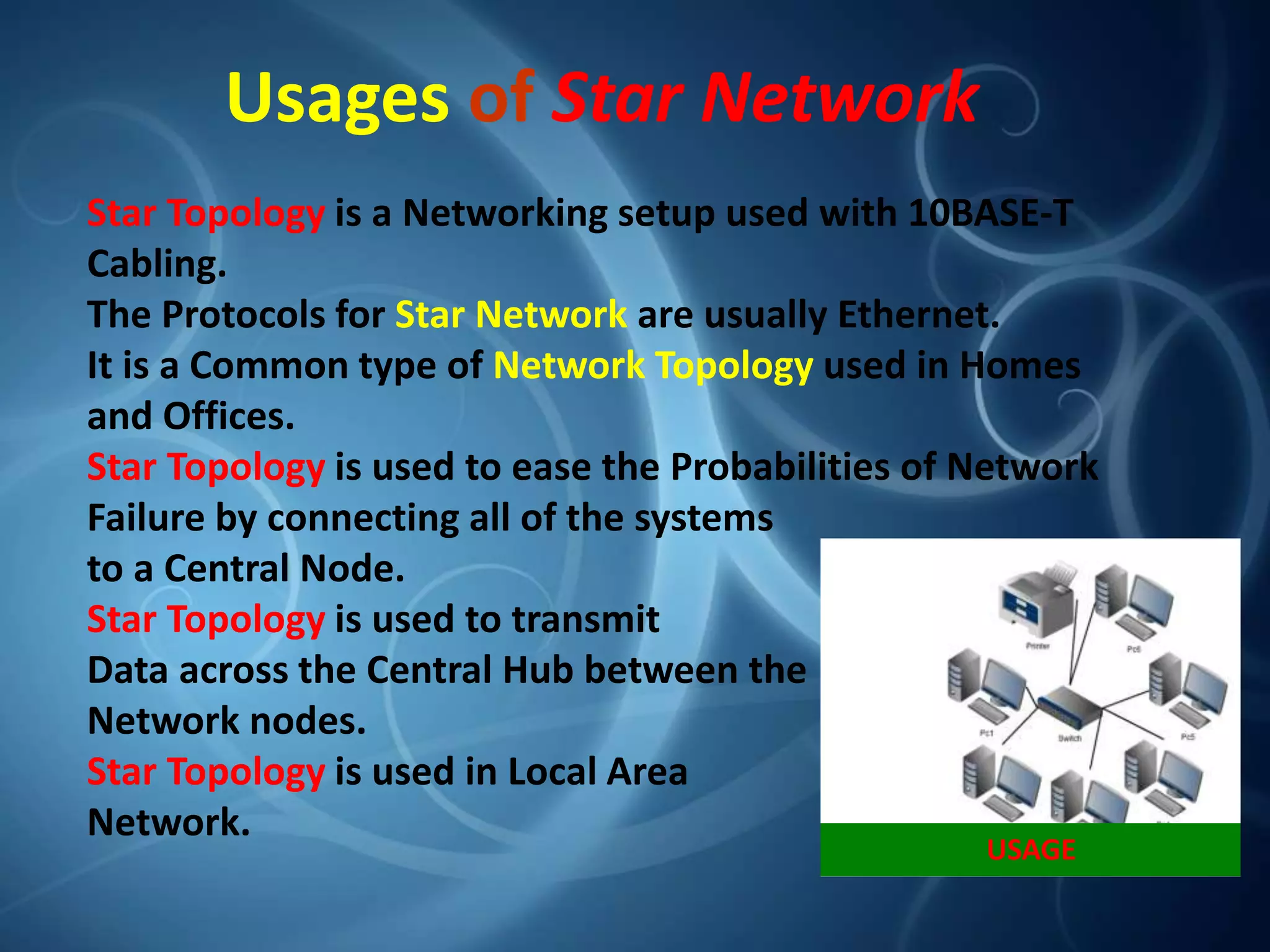 Star topology | PPTX