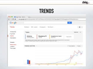 TRENDS 
 