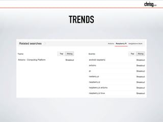 TRENDS 
 