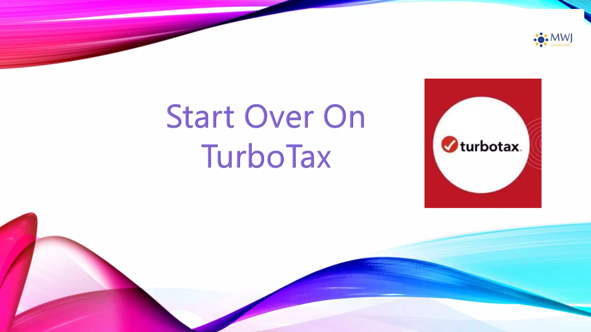 Start Over On TurboTax PPT