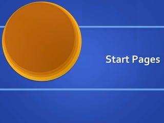 Start Pages