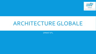 ARCHITECTURE GLOBALE
SPRINT N°1
 