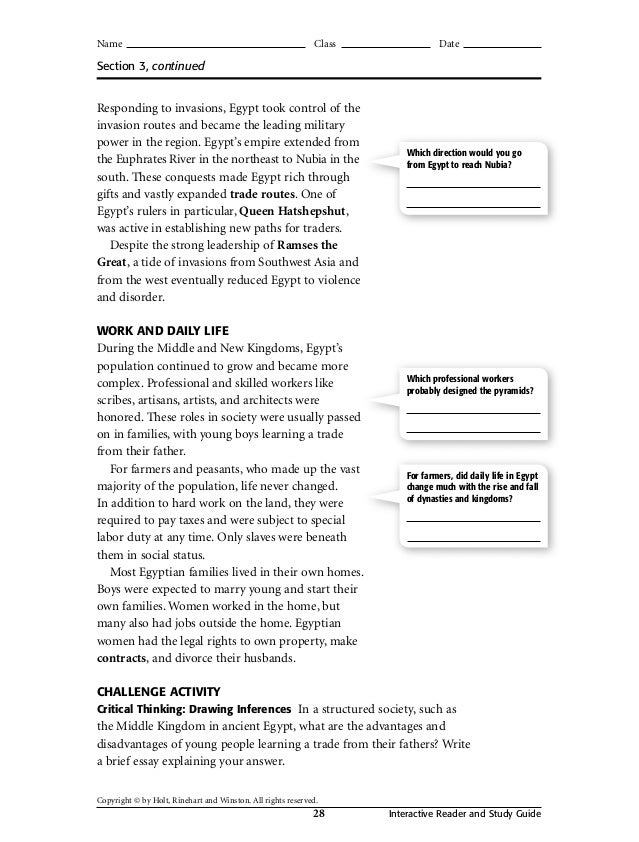 Government Interactive Reader And Study Guide Answers