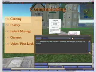 Communicating Chatting History Instant Message  Gestures Voice / First Look 