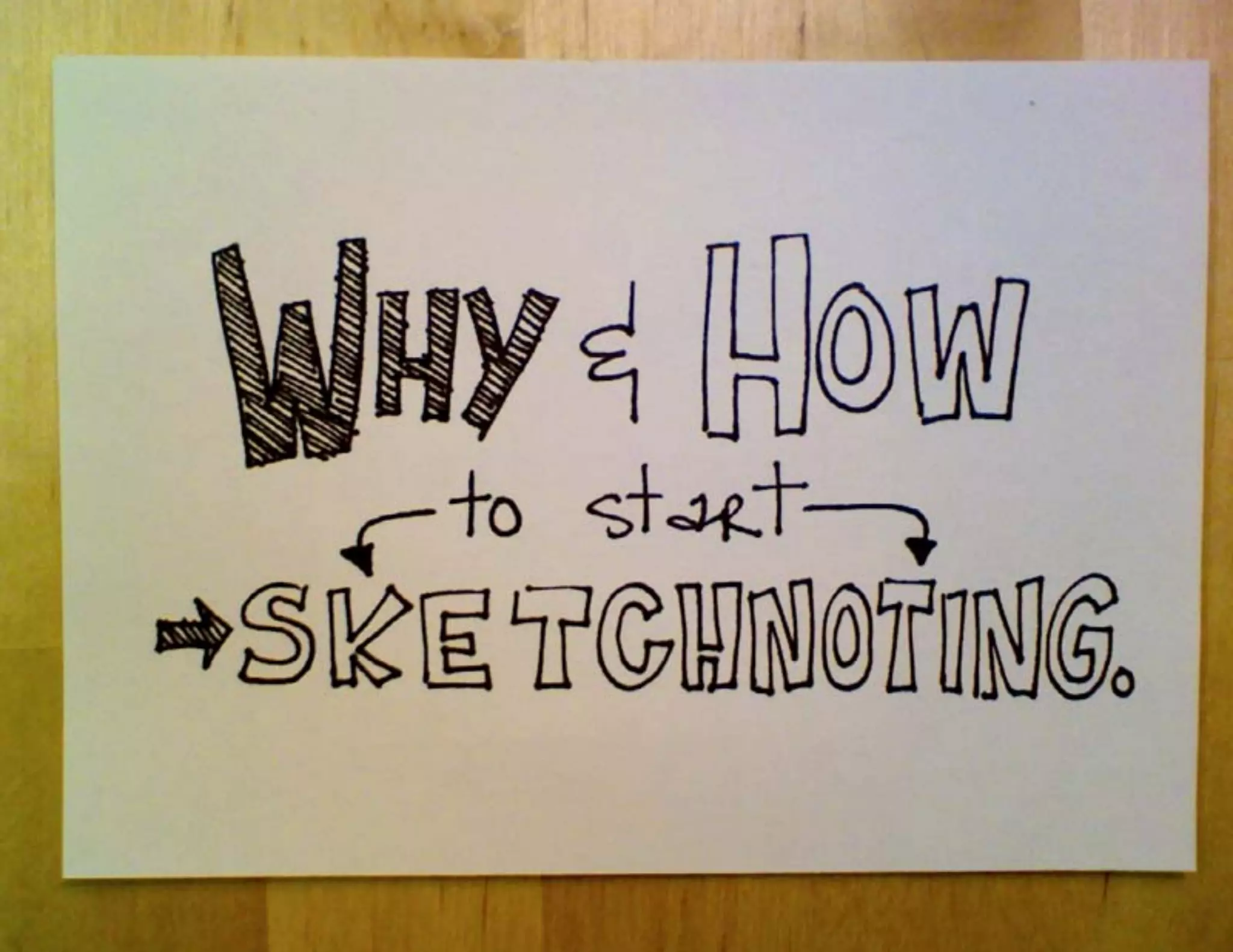Why and How to Start Sketchnoting, IA Summit 2012