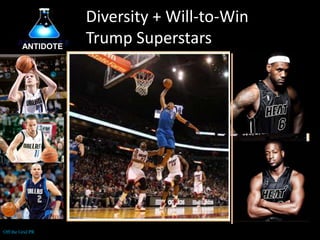 Diversity + Will-to-Win Trump SuperstarsANTIDOTEOff the Grid PR