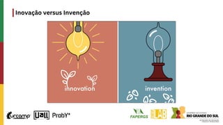 Inovação versus Invenção
 