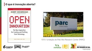 O que é inovação aberta?
 