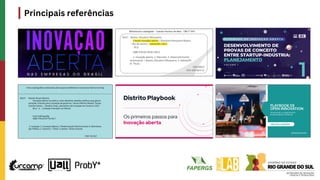 Principais referências
 