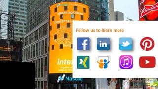 Follow us to learn more
 