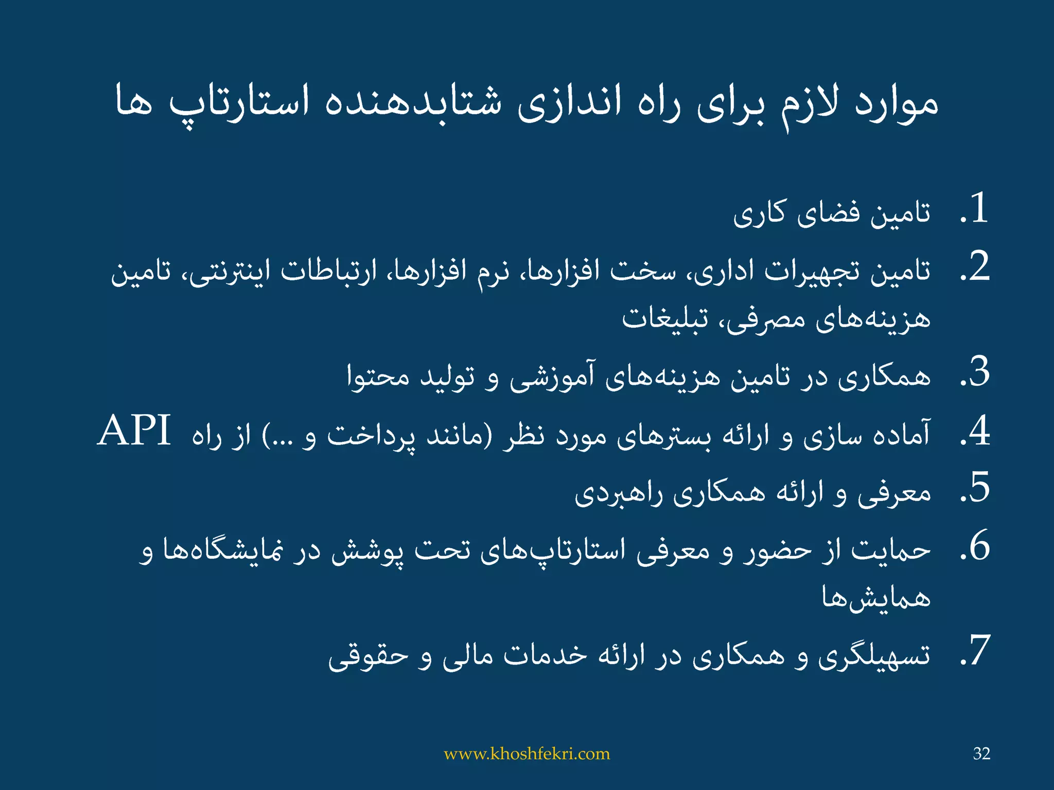.1
.2
.3
.4API
.5
.6
.7
32www.khoshfekri.com
 