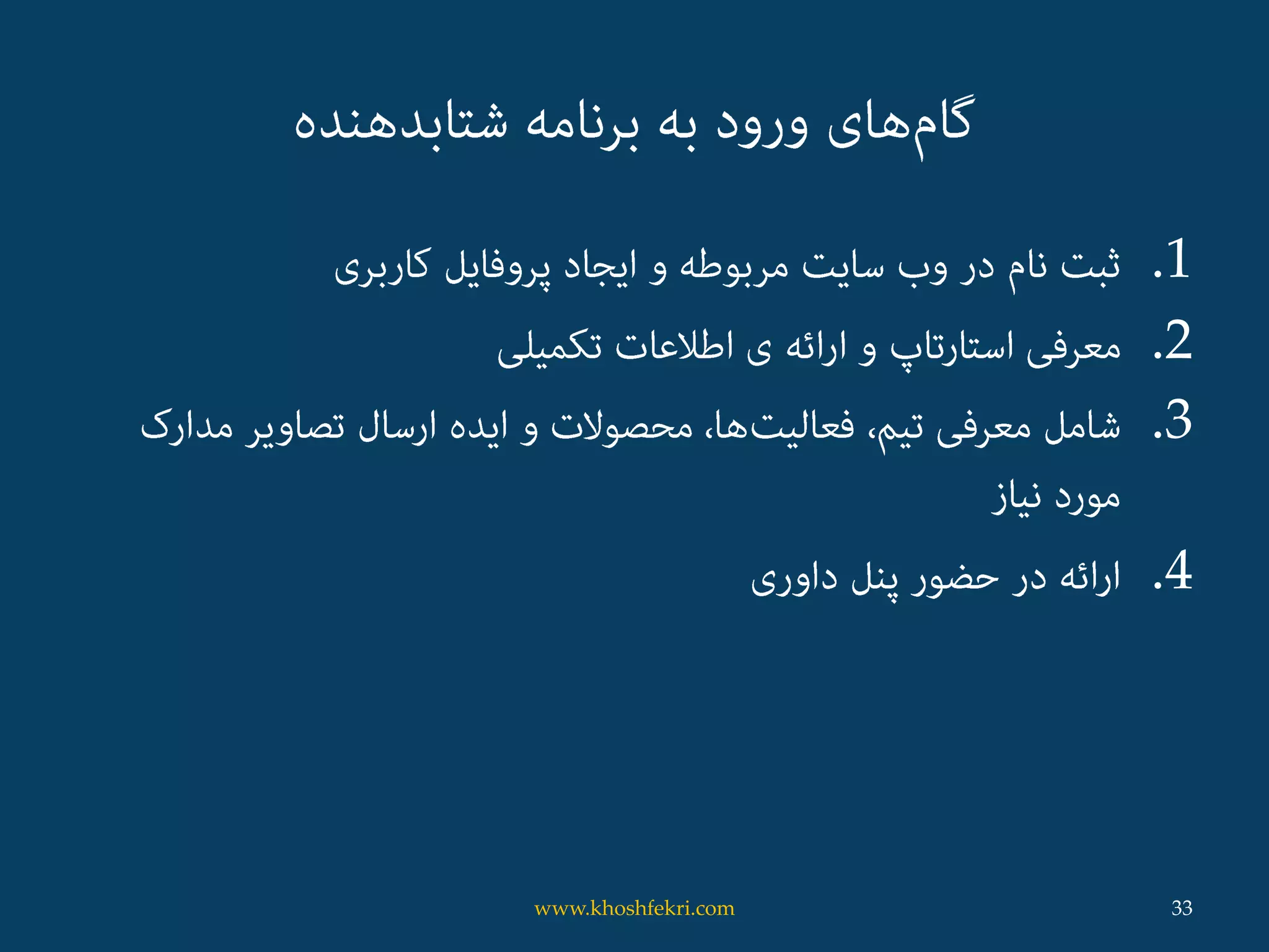 .1
.2
.3
.4
33www.khoshfekri.com
 